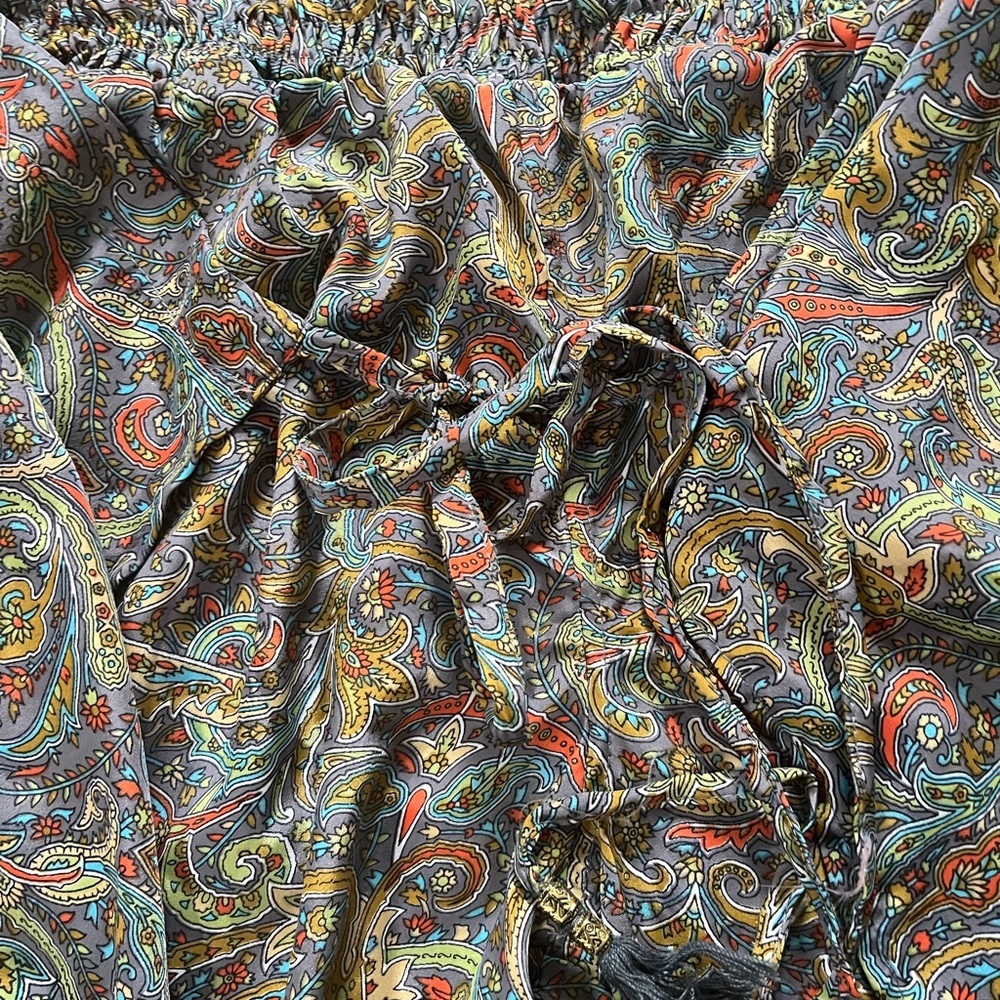 Karma Highway Paisley Wide-Leg Pants - Picture 2 of 3